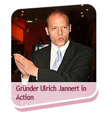 Gründer Jannert in Action